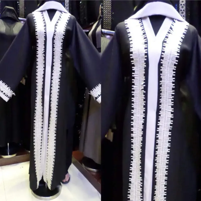Picture of Radhe Designer Black Georgette Kaftan Dress for Women - F2192