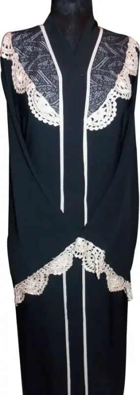 Picture of Radhe Designer Black Georgette Kaftan Dress for Women - F4567