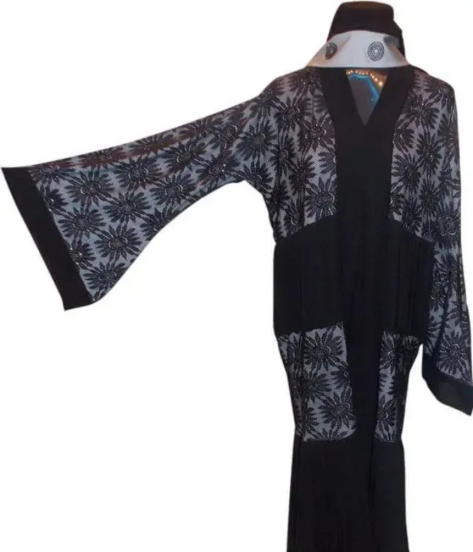 Picture of Radhe Designer Multicolor Georgette Kaftan Dress for Women - F4592