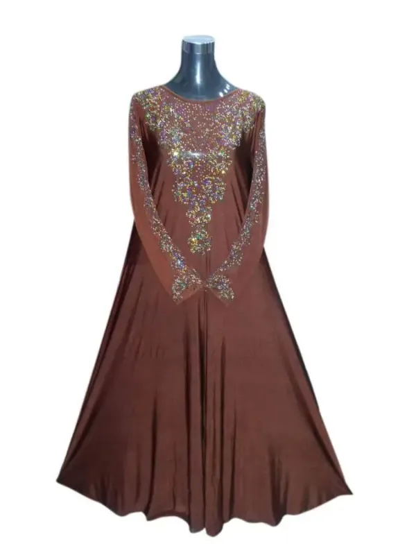 Picture of Radhe Designer Pink Cotton Kaftan Dress for Women - F4602