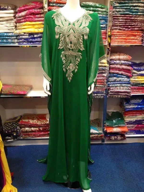 Picture of Radhe Designer Multicolor Georgette Kaftan Dress for Women - F4643