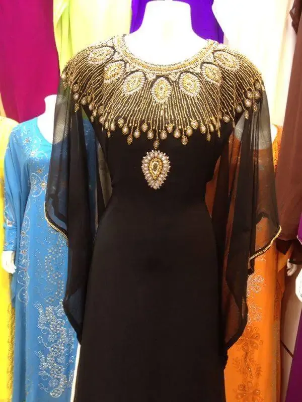 Picture of Radhe Designer Pink Cotton Kaftan Dress for Women - F4653