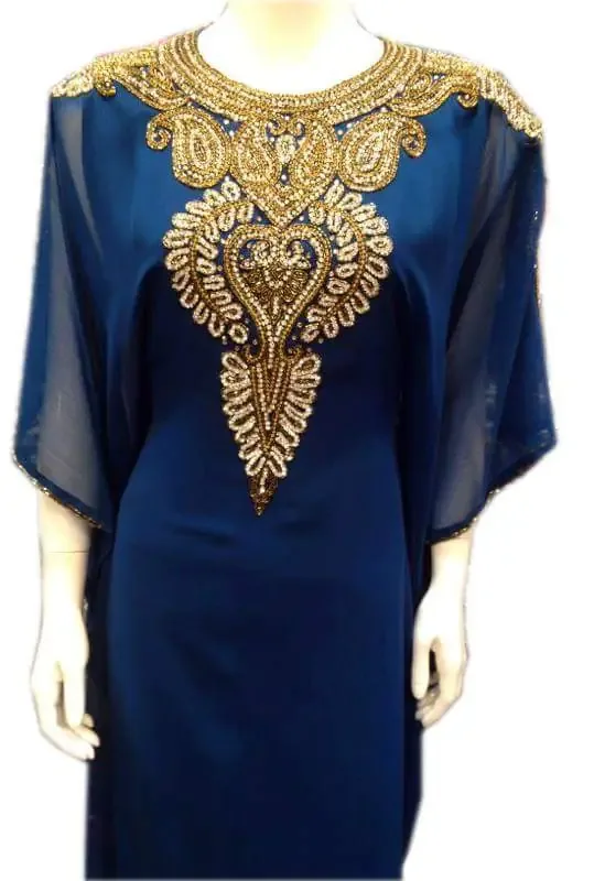 Picture of Radhe Designer Multicolor Georgette Kaftan Dress for Women - F4650