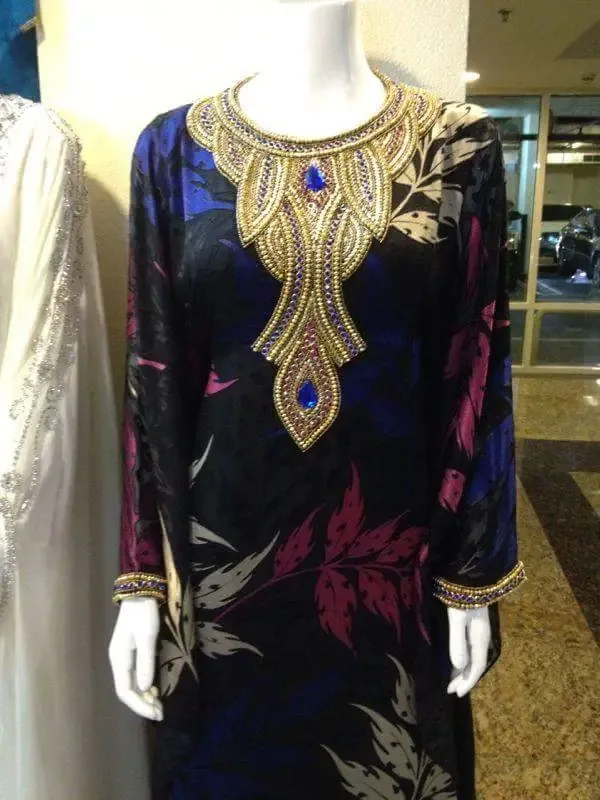 Picture of Radhe Designer Purple Georgette Kaftan Dress for Women - F4656