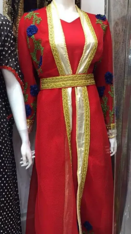 Picture of Radhe Designer Multicolor Georgette Kaftan Dress for Women - F4655