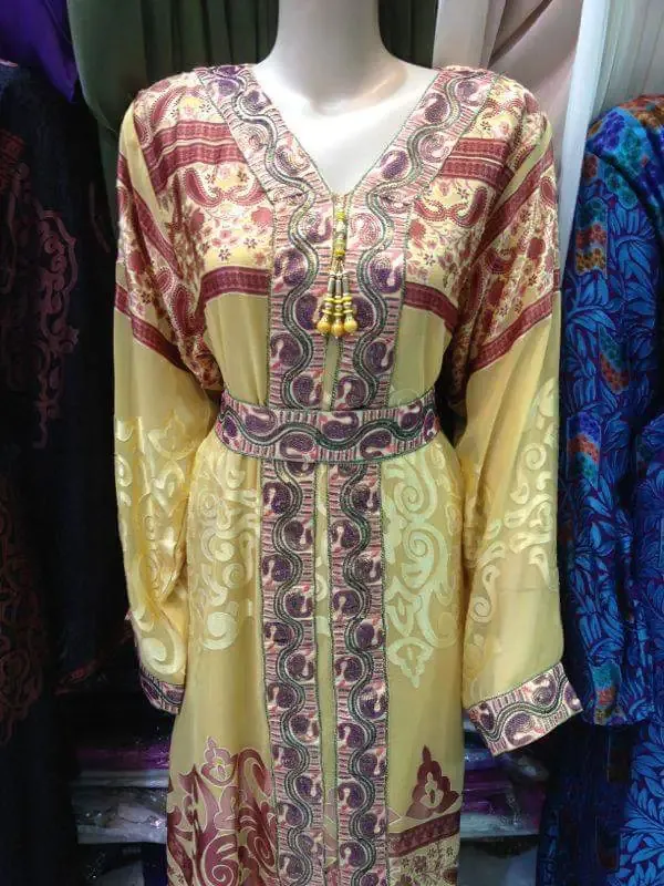Picture of Radhe Designer Black Georgette Kaftan Dress for Women - F4669