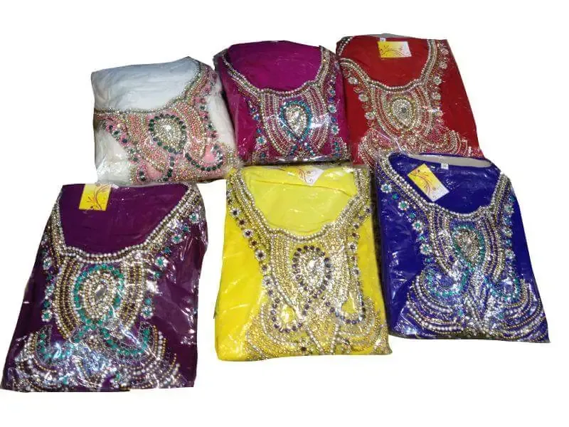Picture of Radhe Designer Multicolor Georgette Kaftan Dress for Women - F4661
