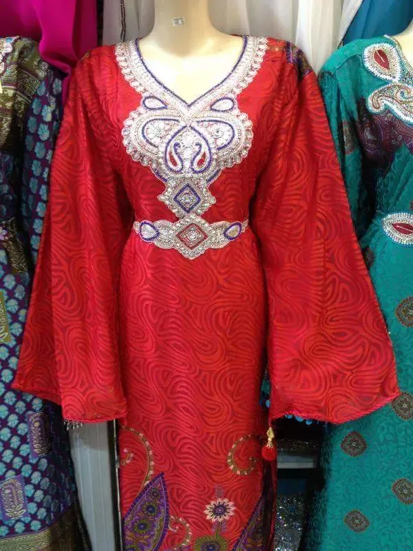 Picture of Radhe Designer Multicolor Georgette Kaftan Dress for Women - F4667