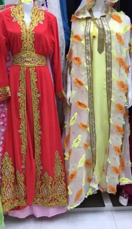 Picture of Radhe Designer Multicolor Georgette Kaftan Dress for Women - F4544
