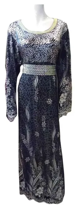 Picture of Radhe Designer Multicolor Georgette Kaftan Dress for Women - F4696