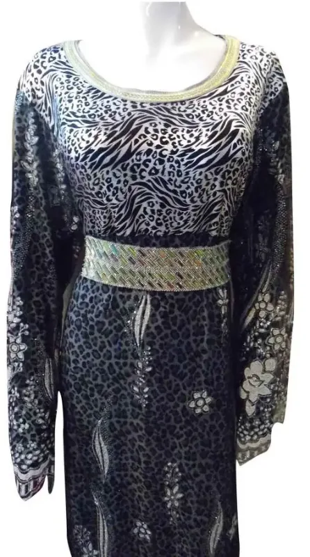 Picture of Radhe Designer Multicolor Georgette Kaftan Dress for Women - F4697