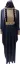 Picture of Multicolor Georgette Modest Dress for Women - Paisley Print Classic Draped Style
