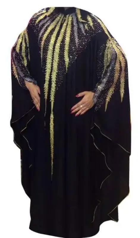 Picture of Radhe Designer Multicolor Georgette Kaftan Dress for Women - F4730