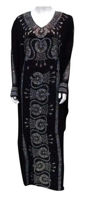 Picture of Radhe Designer Multicolor Georgette Kaftan Dress for Women - F4727