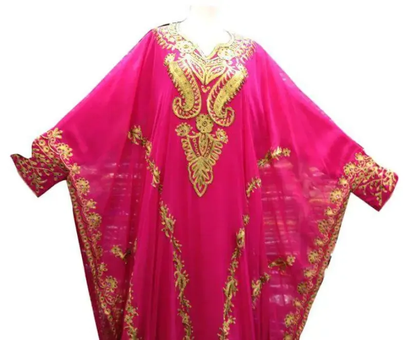 Picture of Radhe Designer Purple Georgette Kaftan Dress for Women - F4724