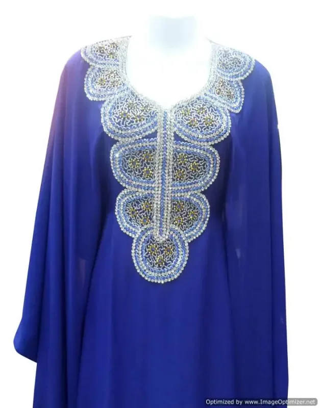 Picture of Radhe Designer Multicolor Georgette Kaftan Dress for Women - F4740