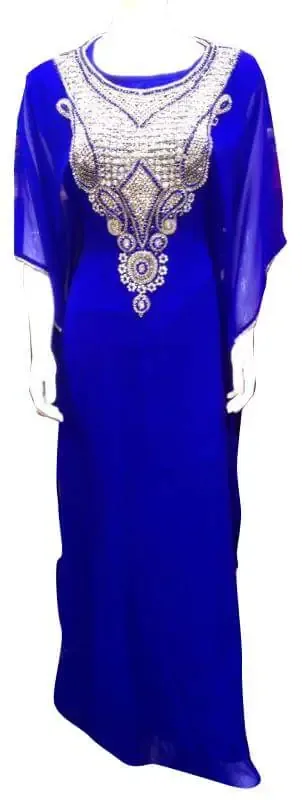 Picture of Radhe Designer Multicolor Georgette Kaftan Dress for Women - F4757
