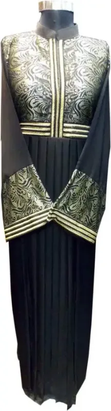 Picture of Radhe Designer White Georgette Kaftan Dress for Women - F4538