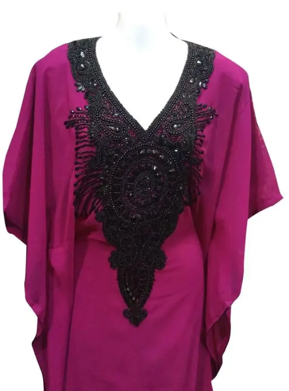 Picture of Radhe Designer Multicolor Georgette Kaftan Dress for Women - F4762