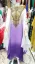 Picture of Blue Georgette Kaftan Dress for Women - Floral Boutique Style