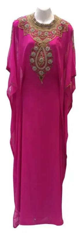 Picture of Radhe Designer Multicolor Georgette Kaftan Dress for Women - F4781