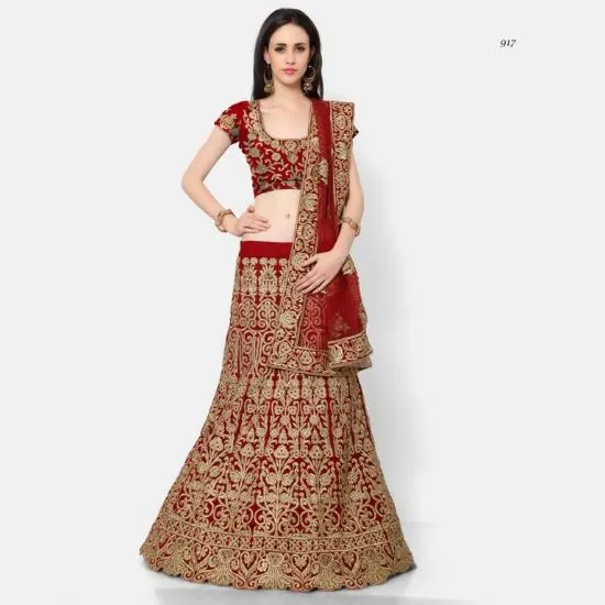 Picture of designer bollywood indian wedding lehenga choli bridal 