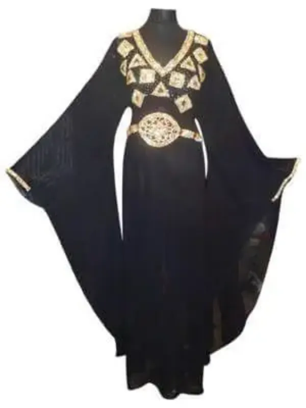 Picture of Radhe Designer Purple Georgette Kaftan Dress for Women - F4792