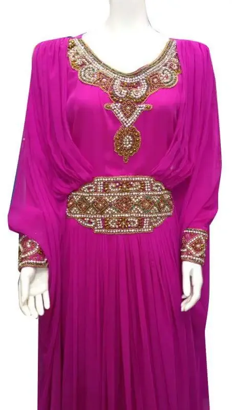 Picture of Radhe Designer Multicolor Georgette Kaftan Dress for Women - F4798