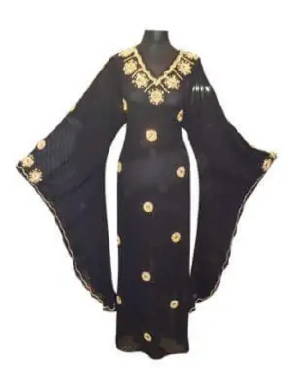 Picture of Radhe Designer Multicolor Georgette Kaftan Dress for Women - F4791