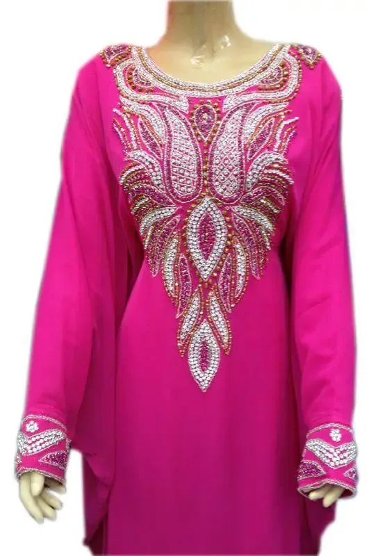 Picture of Radhe Designer Multicolor Georgette Kaftan Dress for Women - F4820
