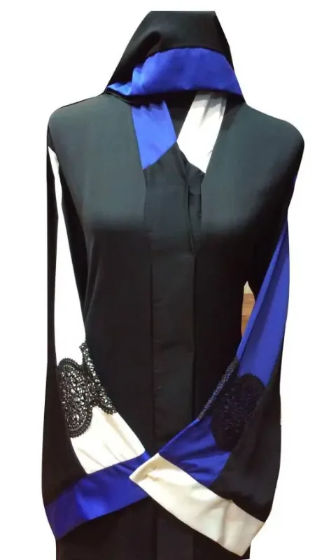 Picture of Radhe Designer Black Georgette Kaftan Dress for Women - F4835