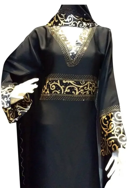Picture of Radhe Designer Multicolor Georgette Kaftan Dress for Women - F4837