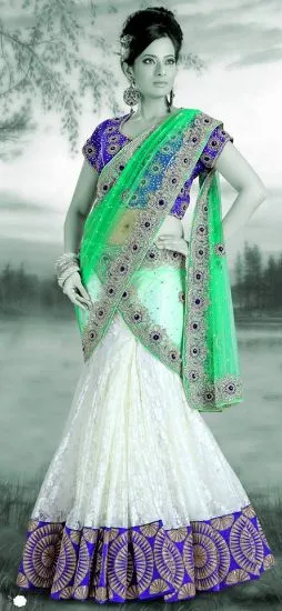 Picture of bollywood classy party wear lehenga indian designer len