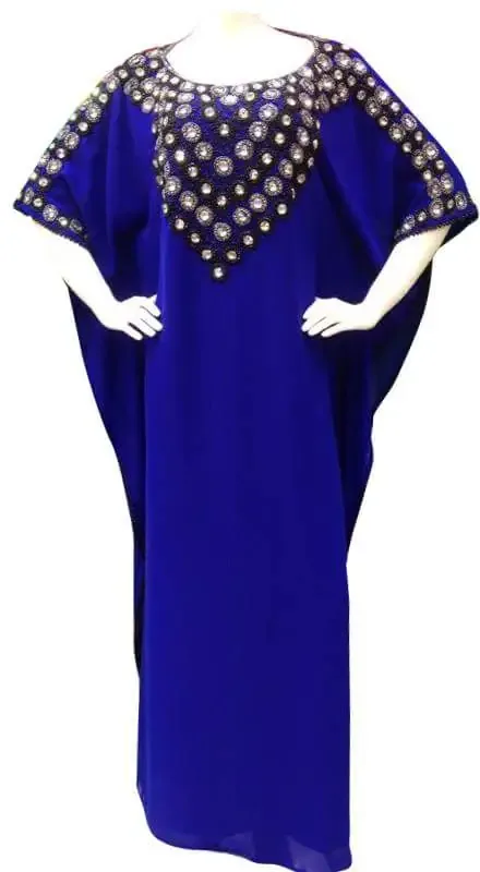 Picture of Radhe Designer Multicolor Georgette Kaftan Dress for Women - F4850