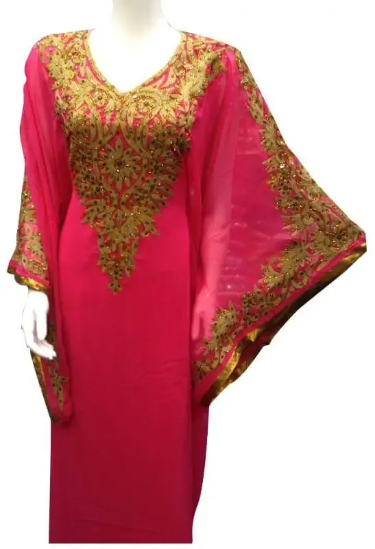Picture of Radhe Designer Multicolor Georgette Kaftan Dress for Women - F4863