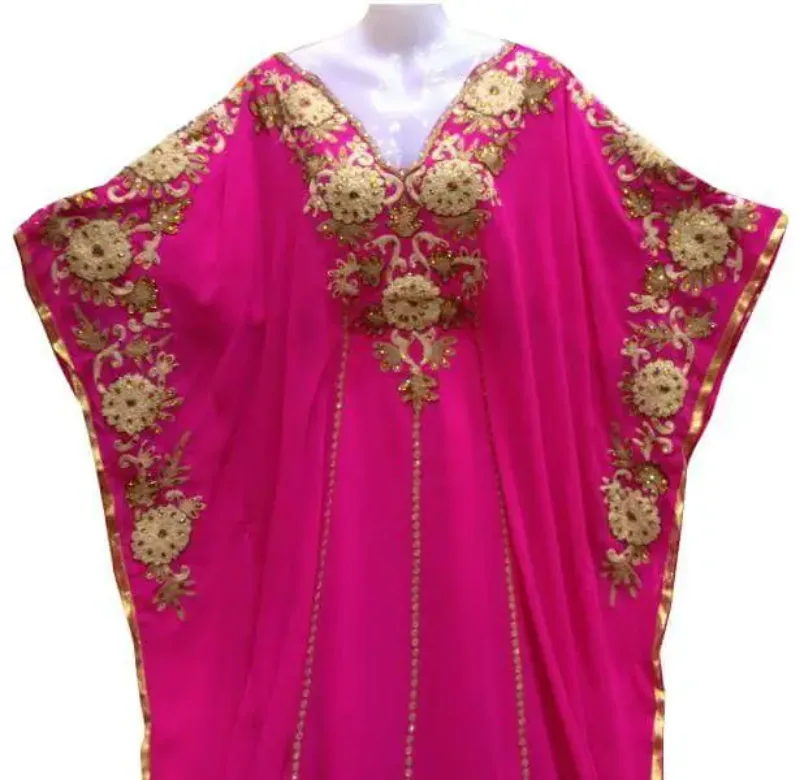 Picture of Radhe Designer Multicolor Georgette Kaftan Dress for Women - F4881