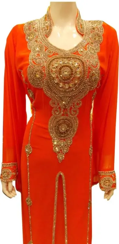 Picture of Radhe Designer Blue Georgette Kaftan Dress for Women - F4902