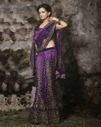 Picture of pakistani wedding designer lehengamodest maxi gown indi