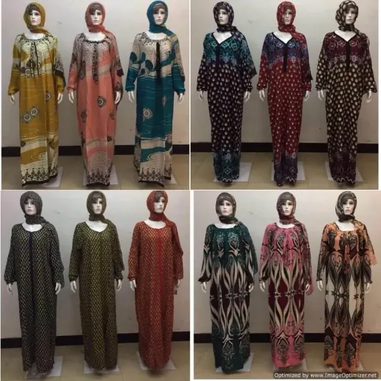 Picture of competitive beach dress high quality cotton abaya for l