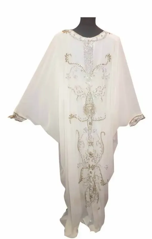 Picture of Radhe Designer Multicolor Georgette Kaftan Dress for Women - F9267