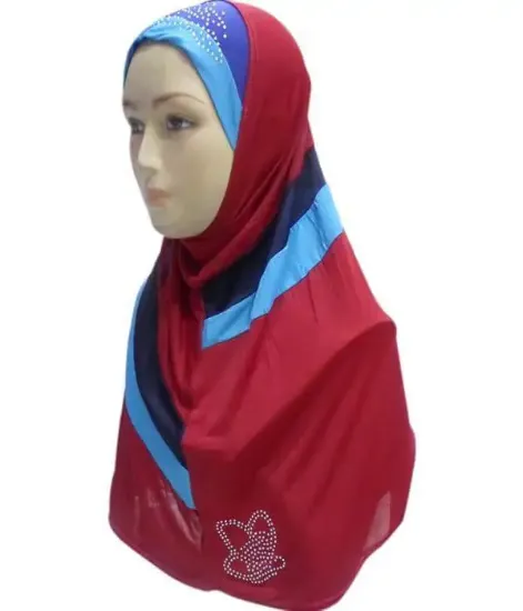 Picture of Cotton Full Cover Cross Ninja Inner Hat Square Neck Wo,hijab