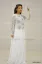 Picture of cream handmade cotton maxi full sleeve traditional mach