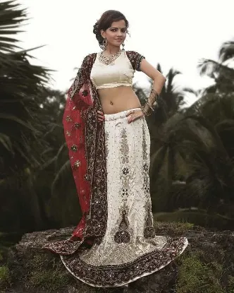 Picture of indian designer lehenga wedding party wear ethnic paki,