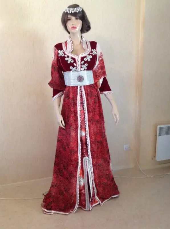Picture of Radhe Designer Multicolor Georgette Kaftan Dress for Women - F10211