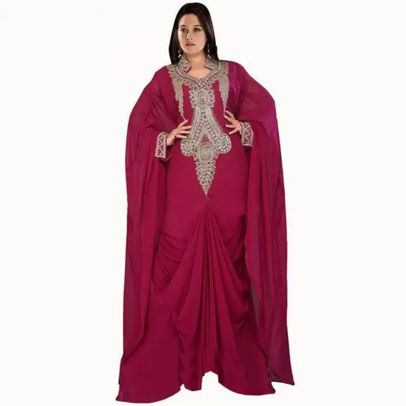 Picture of Radhe Designer Blue Georgette Kaftan Dress for Women - F10605