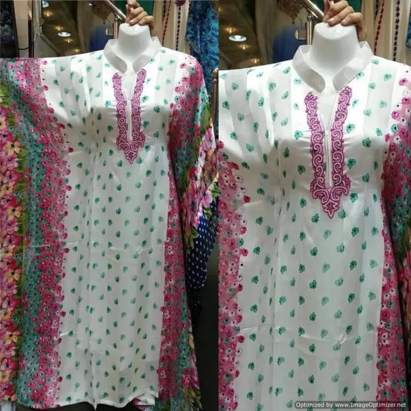 Picture of Radhe Designer Blue Georgette Kaftan Dress for Women - F2253