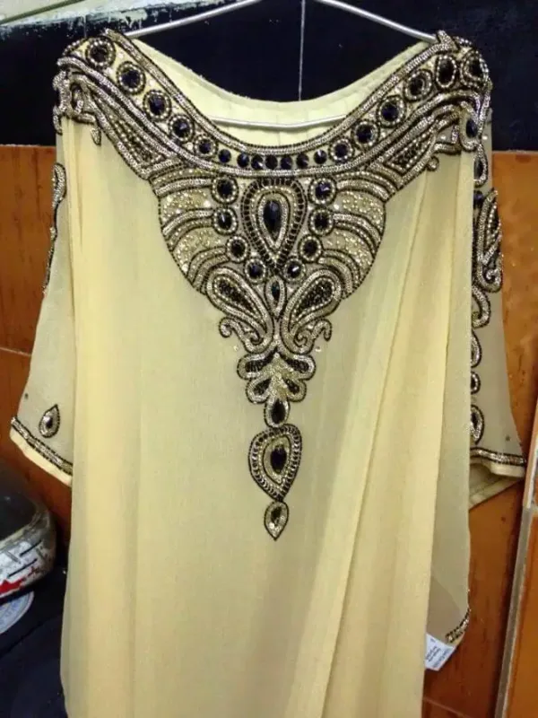 Picture of Radhe Designer Multicolor Georgette Kaftan Dress for Women - F4610