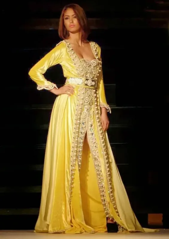 Picture of Radhe Designer Multicolor Georgette Kaftan Dress for Women - F9289