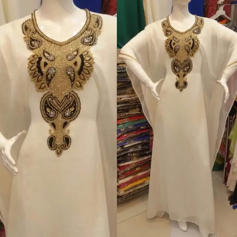 Picture of Radhe Designer Multicolor Georgette Kaftan Dress for Women - F2405