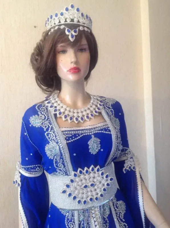 Picture of Radhe Designer Multicolor Georgette Kaftan Dress for Women - F10005